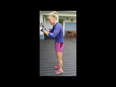 Double poling -how to do it. Leena Nurmi, Lempäälän Kisa, Finnish xc-sprint Champion 2018. Svecom