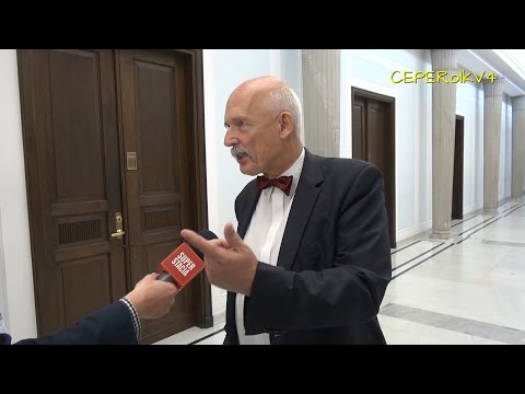 Janusz Korwin-Mikke m.in. o podatkach i tzw. umowach śmieciowych