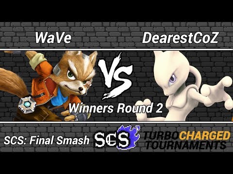 SCS: Final Smash Wii U Singles (Winners Round 2) - WaVe (Fox)  vs. DearestCoZ (Mewtwo)