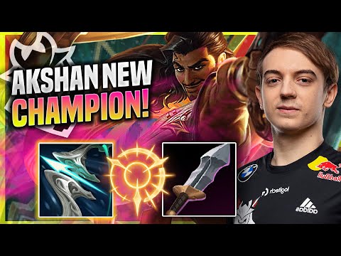 CAPS FIRST TIME WITH NEW CHAMPION AKSHAN MID! - G2 Caps Plays Akshan MID vs Hemerdinger! |