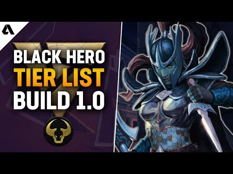 Artifact: Black Hero Build 1.0 Draft Tier List - Akshon Esports