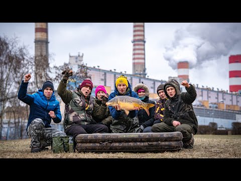 KARPIOWE SZALEŃSTWO NA RYBNIKU - ZRZUT CIEPŁEJ WODY CZ.2