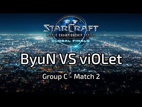 ByuN VS viOLet - grupa C match 2 - Indy & Zedd - Mistrzostwa Świata w StarCraft 2