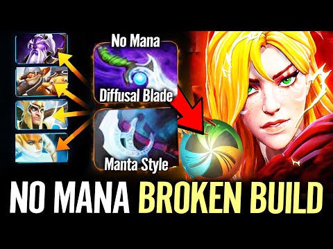 1st Item Diffusal Blade on Windranger  is Broken - New Meta RIP Intelligence Hero
