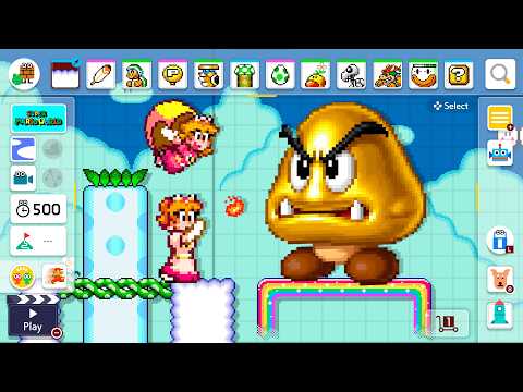 You WON'T BELIEVE The CRAZY Courses Made in Super Mario Maker 2!