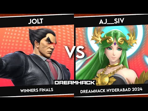 Jolt (Kazuya) vs aj__siv (Palutena) - DreamHack India 2024 - Winners Finals - Smash Ultimate