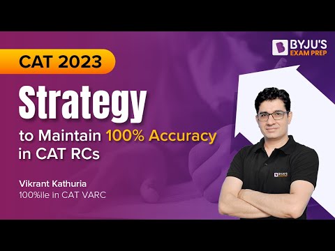 CAT 2023 | How to get 100% accuracy in CAT Reading Comprehensions? | CAT VARC #catexam