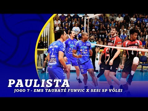 PAULISTA | EMS TAUBATÉ FUNVIC x SESI SP VÔLEI