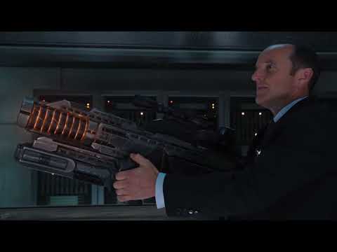 Phil Coulson's Death  and Thor Falling From the Sky Scene