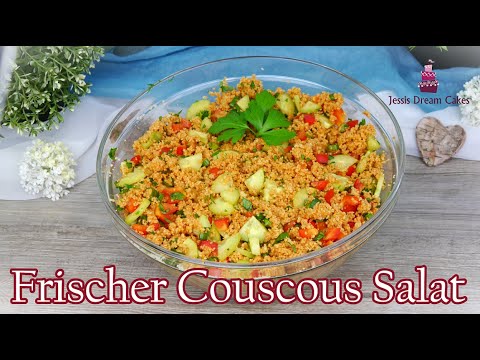 Fresh Couscous Salad / Easy, quick & the perfect barbecue side dish!