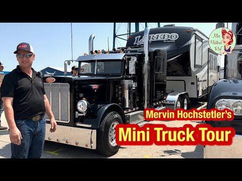 Mervin Hochstetler's Mini Big Rig Semi Truck Tour