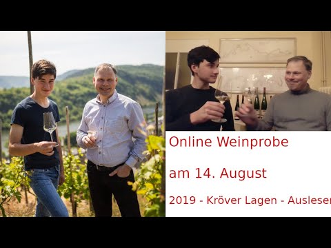 Online-Weinprobe: 2019 – Kröver Lagen – Auslesen