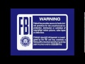 Blue FBI Warning Screens 2000