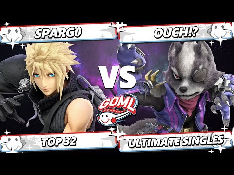 GOML 2025 - Spargo (Cloud) Vs. Ouch!? (Wolf) Smash Ultimate - SSBU