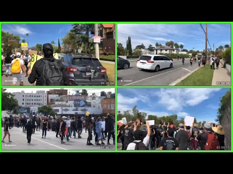 [TWITCH] VSE1.316 @TheRealMoisesB George Floyd Peaceful Protest - Los Angeles IRL [pt 1-2 IRL]