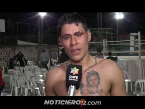 Boxeo: Andino le ganó a Panario por kot en el 4° round