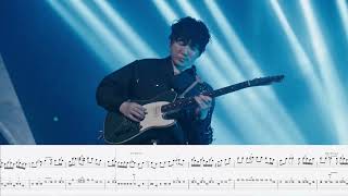 [TABS / 기타 악보] 쏜애플 - 매미는 비가 와도 운다 기타 솔로 | 2023 '검은 별' Live ver.