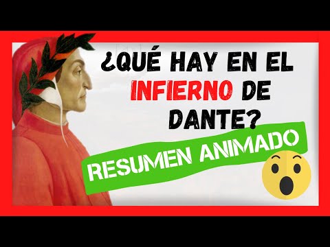 📚RESUMEN animado La Divina Comedia de Dante Alighieri - El infierno ¿Qué hay en el infierno? 🔥