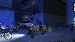 preview picture of video 'GTA 4 Police Bike - Belgische Politie motard FEDERAL POLICE Liberty City LOCAL POLICE Alderney'