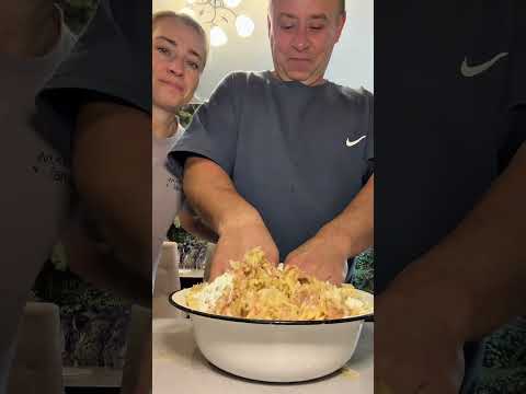 Наши знаменитые «Ежики»👍#блюдаскартофеля #блюдасфарша #рецепты #мамаготовит