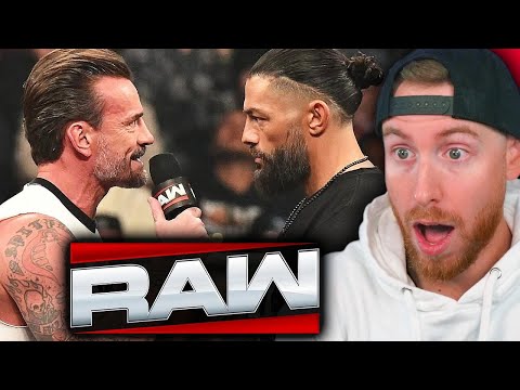 PUNK VS ROMAN!! - WWE RAW Live Stream February 9th 2026