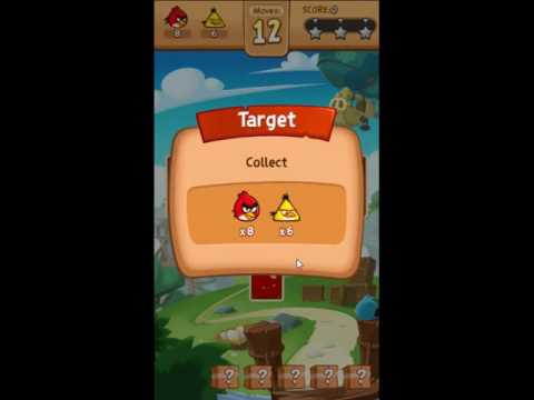 Angry Birds Blast Level 1 - NO BOOSTERS 🎈🐦🎈🐦