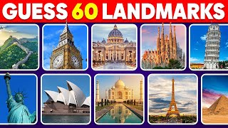 Guess The Coutry By It's Landmark! 🗽 60 LANDMARKS