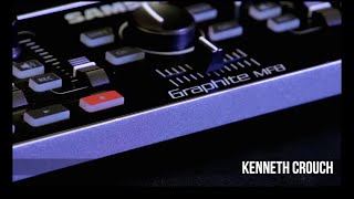 Video thumbnail for Samson Graphite MF8 mini USB MIDI control surface with faders overview with Kenneth Crouch by Samson Technologies