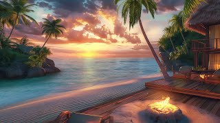 Morning Jazz Seaside Delight - Relaxing Smooth Jazz with Ocean Waves Sounds to Work and Study
