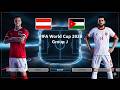 FIFA World Cup 2026 Group J L Austria VS Jordan L Simulation L Football Life 2026 4K