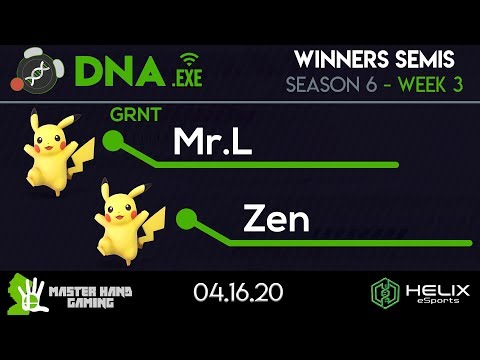 DNA.EXE S6:W3 - GRNT | Mr.L (Pikachu) Vs. Zen (Pikachu) - W Semifinals