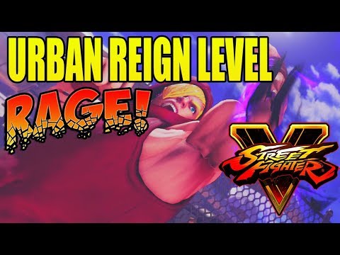 STREET FIGHTER V LIVE HARD MODE MEGA RAGE!