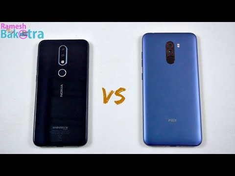Nokia 6.1 Plus vs Xiaomi Poco F1 Speed Test and Camera Comparsion