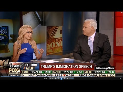 09-01-16 Kat Timpf on Mornings with Maria - Trump's Immigration Speech