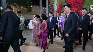 Beautiful Lady in Elegant Dress Joins Wedding ✨