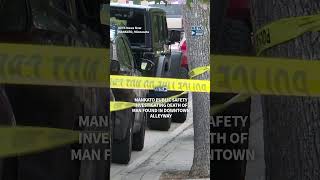 Mankato Public Safety investigating death of man found in downtown alleyway