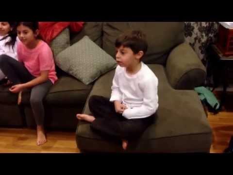 Wii with my nieces & nephews no parle americano & Elvis Italian crazy kids Bronx thing