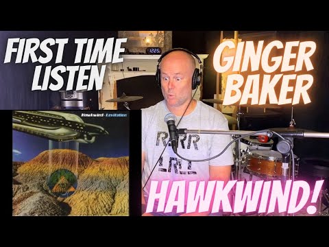 Drum Teacher Reacts: GINGER BAKER | Hawkwind - 'Motorway City'