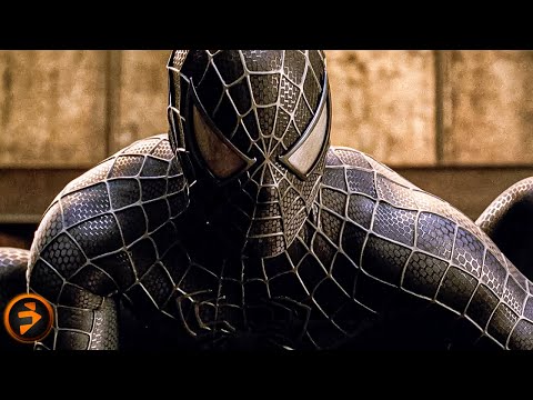 Peter Parker transforms into Venom | SPIDER-MAN 3