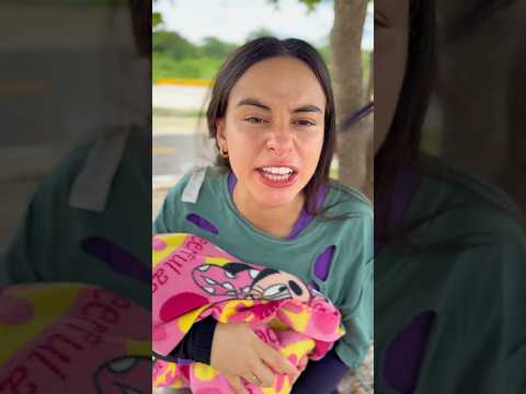 Finally, they discovered what Vanessa was hiding under the blanket.