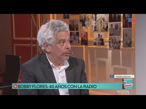 Bobby Flores: 40 años con la radio