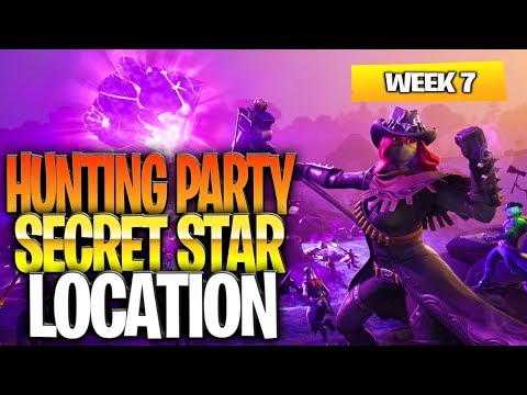 Fortnite Battle Royale Season 6 Week 7 Secret Battlestar Location (“Hunting Party” Challenges)