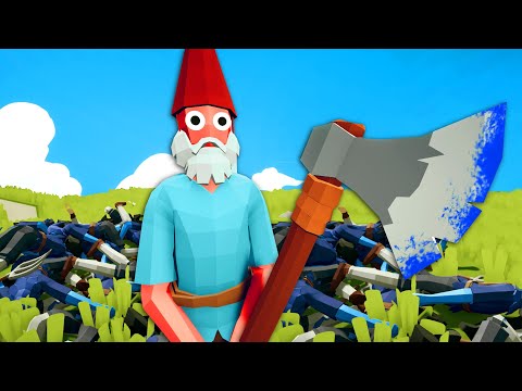 No One Expects The Gnome Faction - Totally Accurate Battle Simulator (TABS)