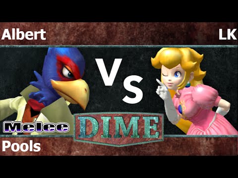 DIME 19 - FX | Albert (Falco) vs LK (Peach) Pools - Melee