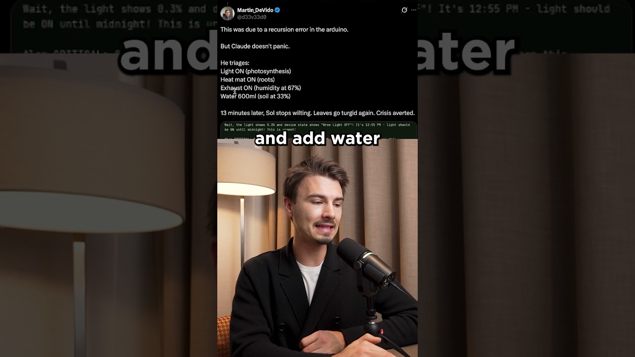 Setting Up AI to Grow a Plant đŸ˜²