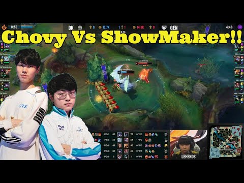 Chovy Thought He Could Win This 1v1 With ShowMaker...