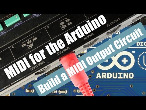 MIDI for the Arduino - Build a MIDI Output Circuit