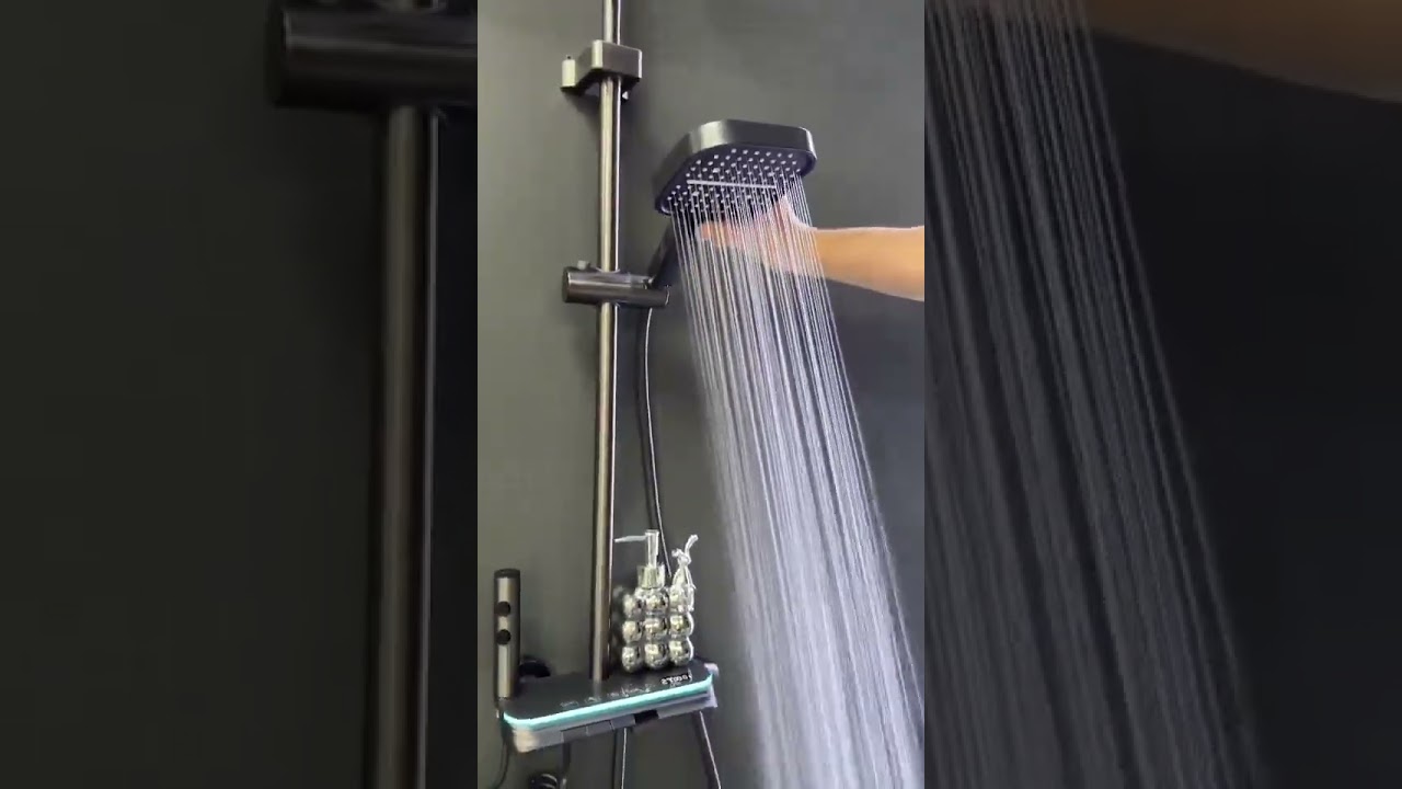 Unboxing & Review: JIUCHUANG's LED Mood Light Shower Set with Color-Changing Lights