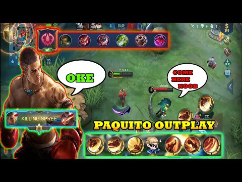 How to Outplay Enemies Using Paquito || Low health Combo || MLBB