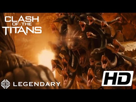 Clash of the titans (2010) FULL HD 1080p - Perseus vs medusa scene Legendary movie clips